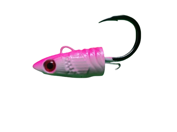 Tête plombée RAVAGER rose - TP thon tuna ravager pêche chasse et traîne
