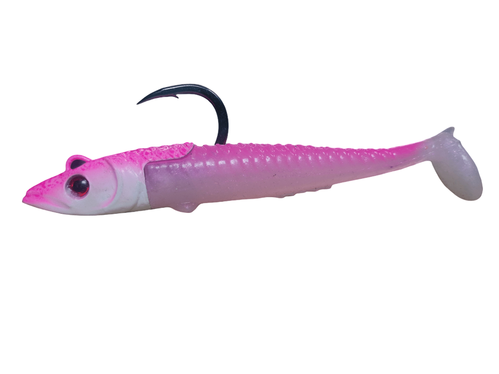 Leurre souple ravage'r shad  rose -  leurre souple pêche thon méditérranné