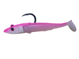 Leurre souple ravage'r shad  rose -  leurre souple pêche thon méditérranné