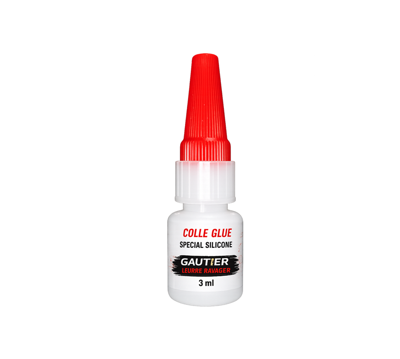 colle glue spécial silicone