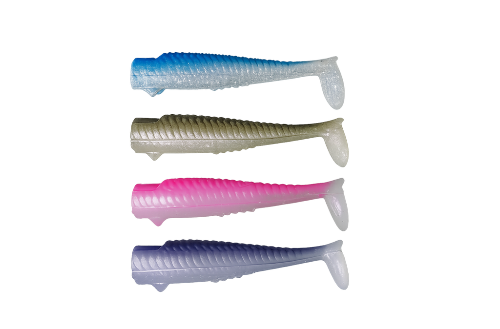 Corps souple RAVAGER  PACK 89 mm  - leurre souple pêche thon méditerrané