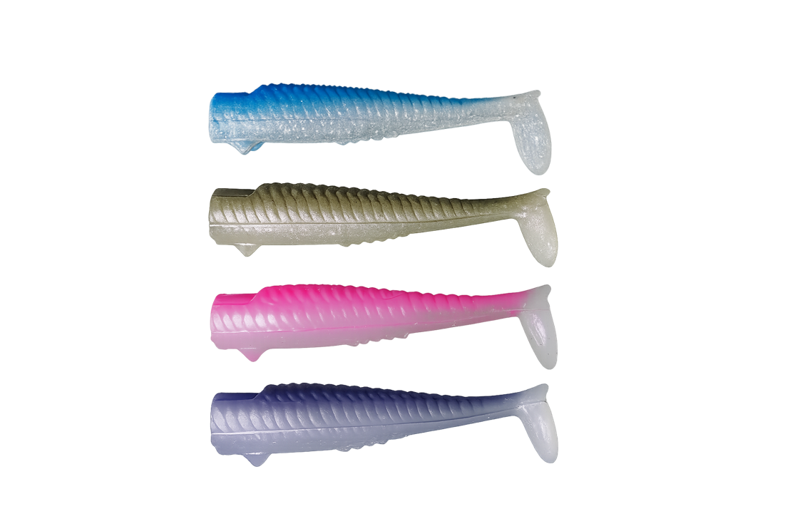 Corps souple RAVAGER  PACK 89 mm  - leurre souple pêche thon méditerrané