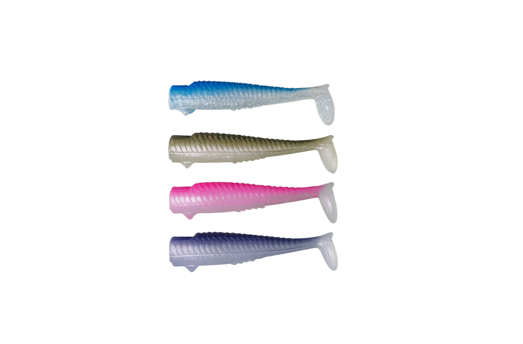 Corps souple RAVAGER  PACK 79 mm  - leurre souple pêche thon méditerrané