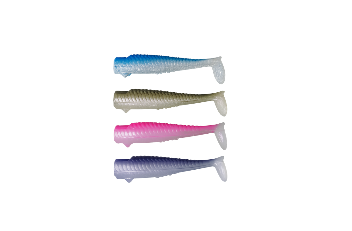 Corps souple RAVAGER  PACK 79 mm  - leurre souple pêche thon méditerrané