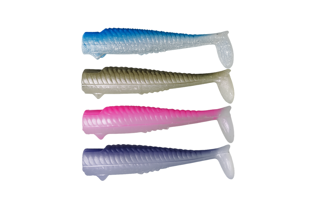 Corps souple RAVAGER  PACK 105 mm  - leurre souple pêche thon méditerrané