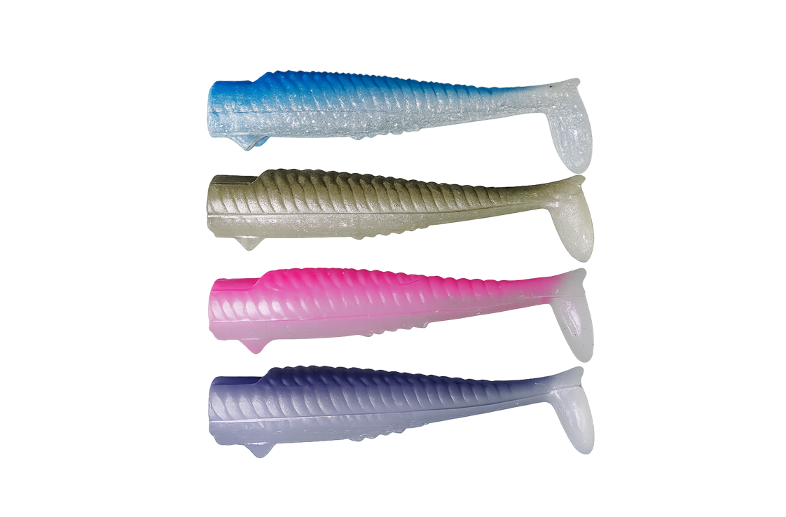 Corps souple RAVAGER  PACK 105 mm  - leurre souple pêche thon méditerrané