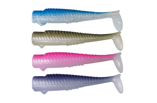 Corps souple RAVAGER PACK 125 mm -  leurre souple pêche thon méditerrané
